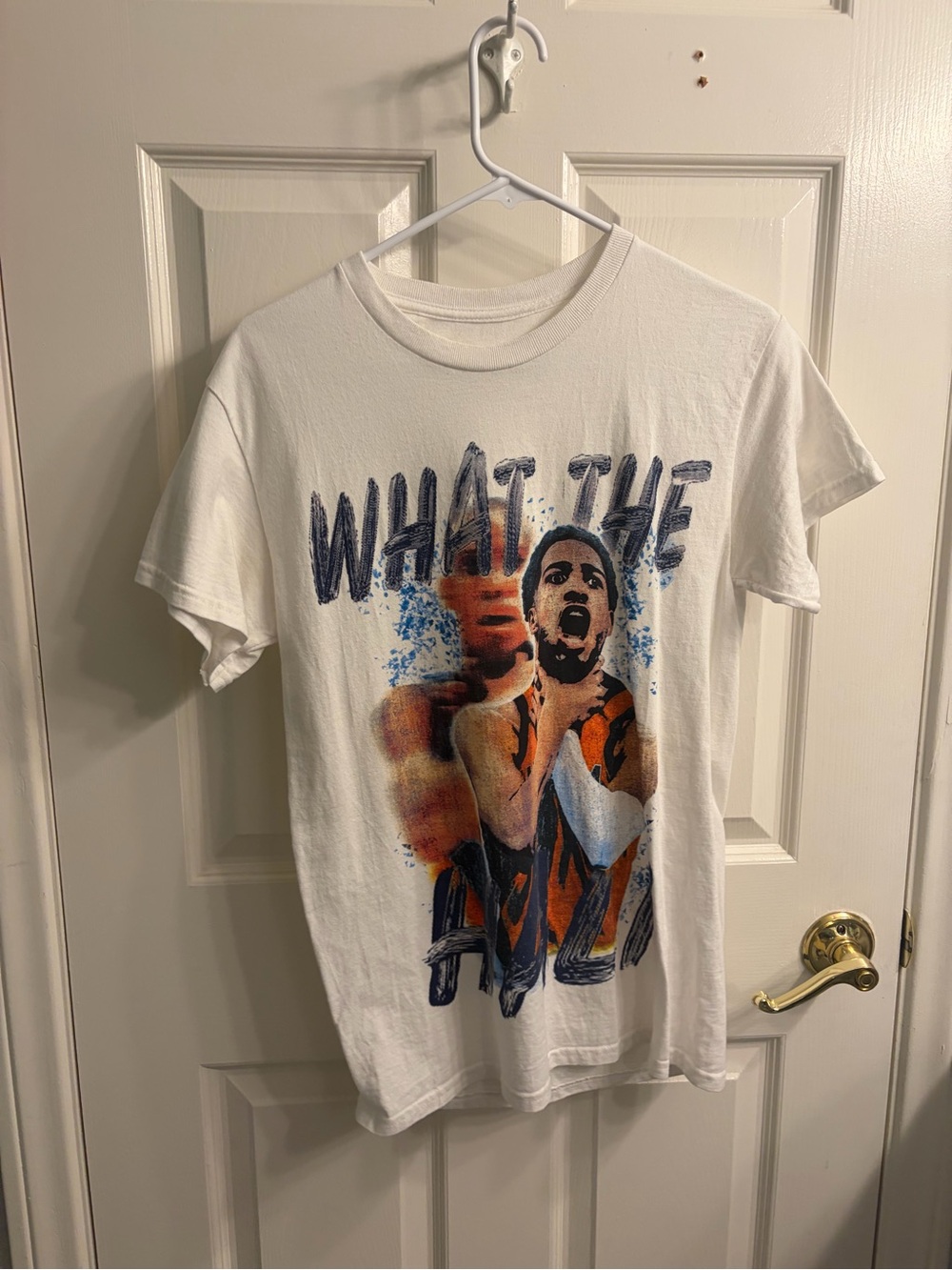 “What The Hali” Tyrese Haliburton Graphic tee featuring Reggie Miller